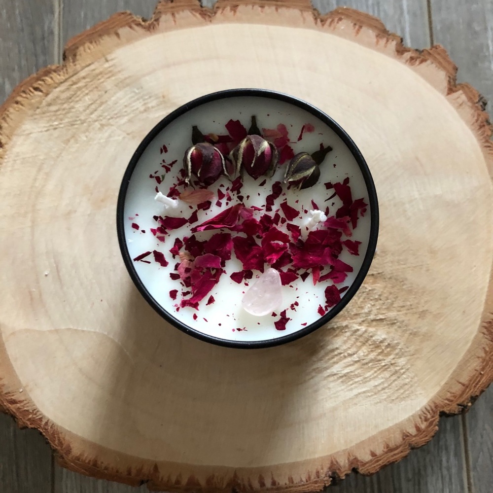 *Rose Magic* 4oz Soy Wax Candle